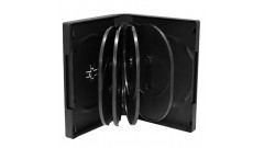 DVD Case pre 10 discs, 33 mm, black/čierna